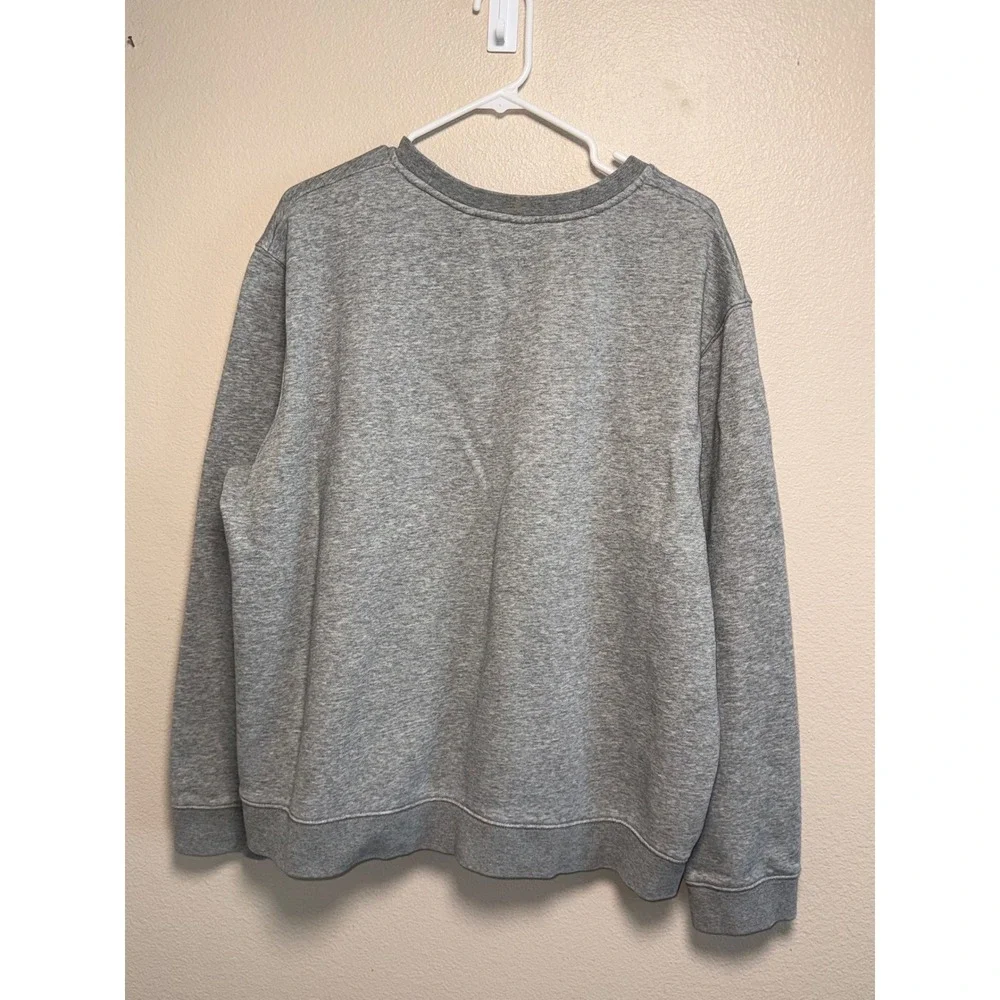 Nike Strength Graphic Sweatshirt Mens XL Gray Swoosh Crewneck HO23GRV-PO-0002